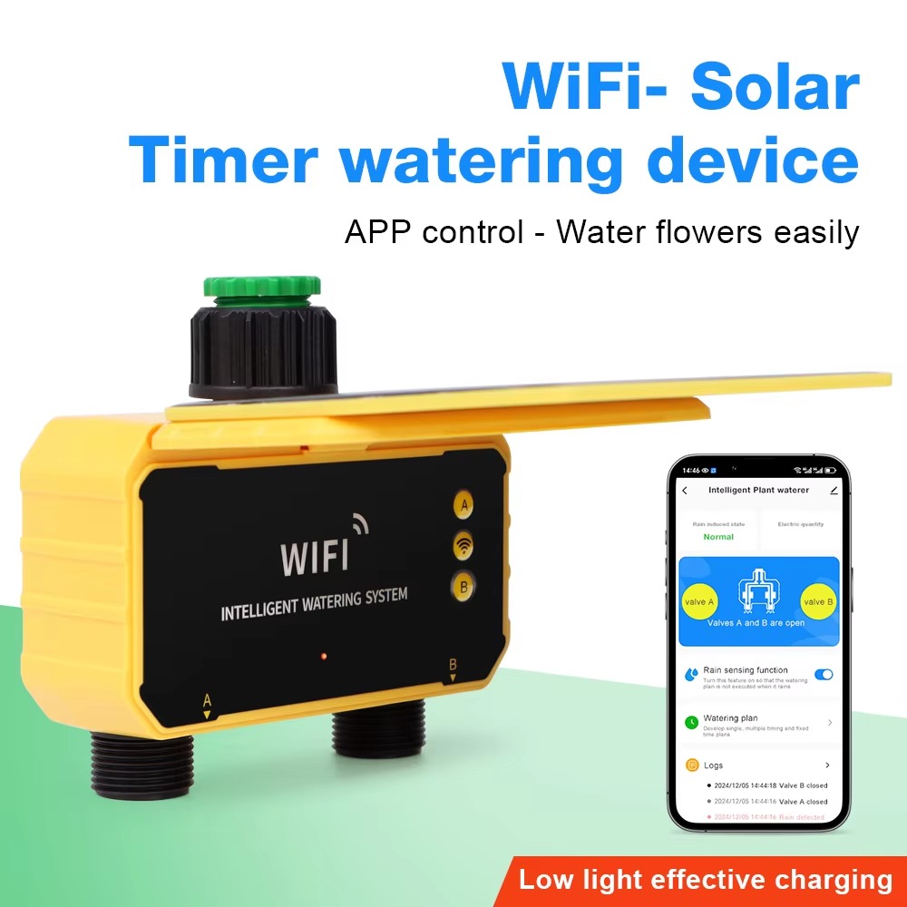 1/2 Outlets WIFI Solar Irrigat - Smart Garden At Home review and price
