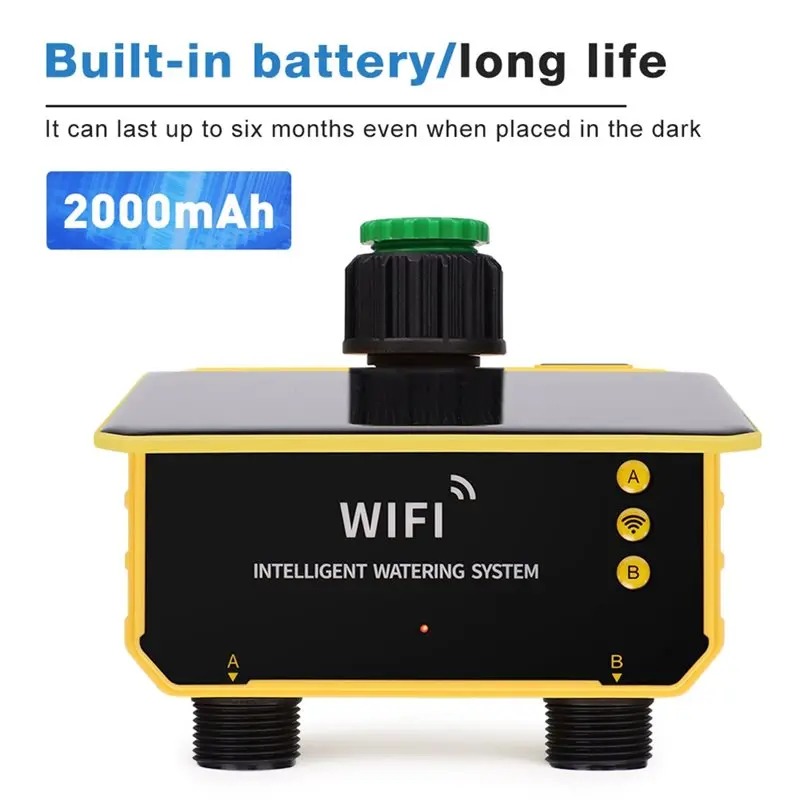 1/2 Outlets WIFI Solar Irrigat - Smart Garden At Home review and price