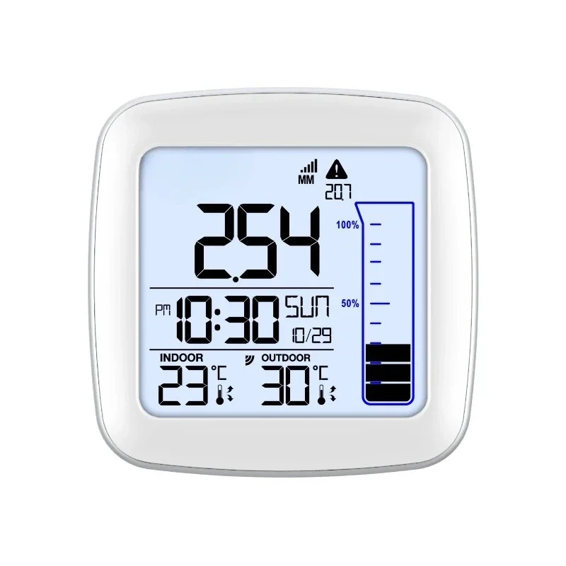 Digital Indoor and Outdoor Tem - Rain Gauge Digital review and price