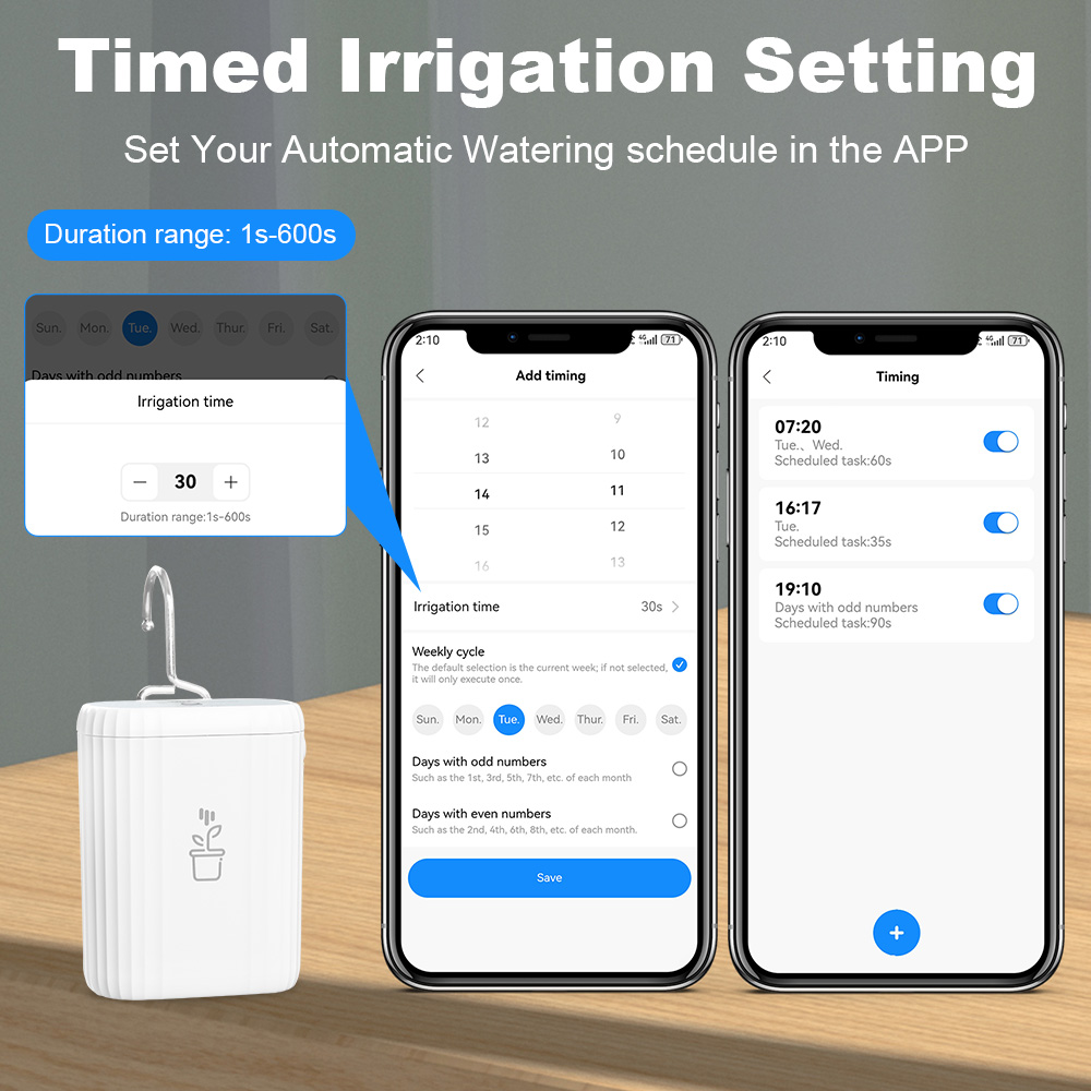 MANHOT WiFi Smart Watering Pum - Smart Garden At Home review and price