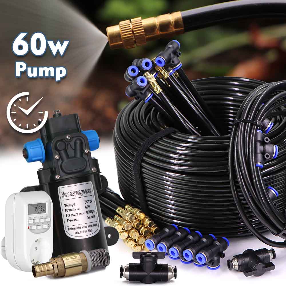 60w Self-priming Pump Misting  - Smart Garden At Home review and price