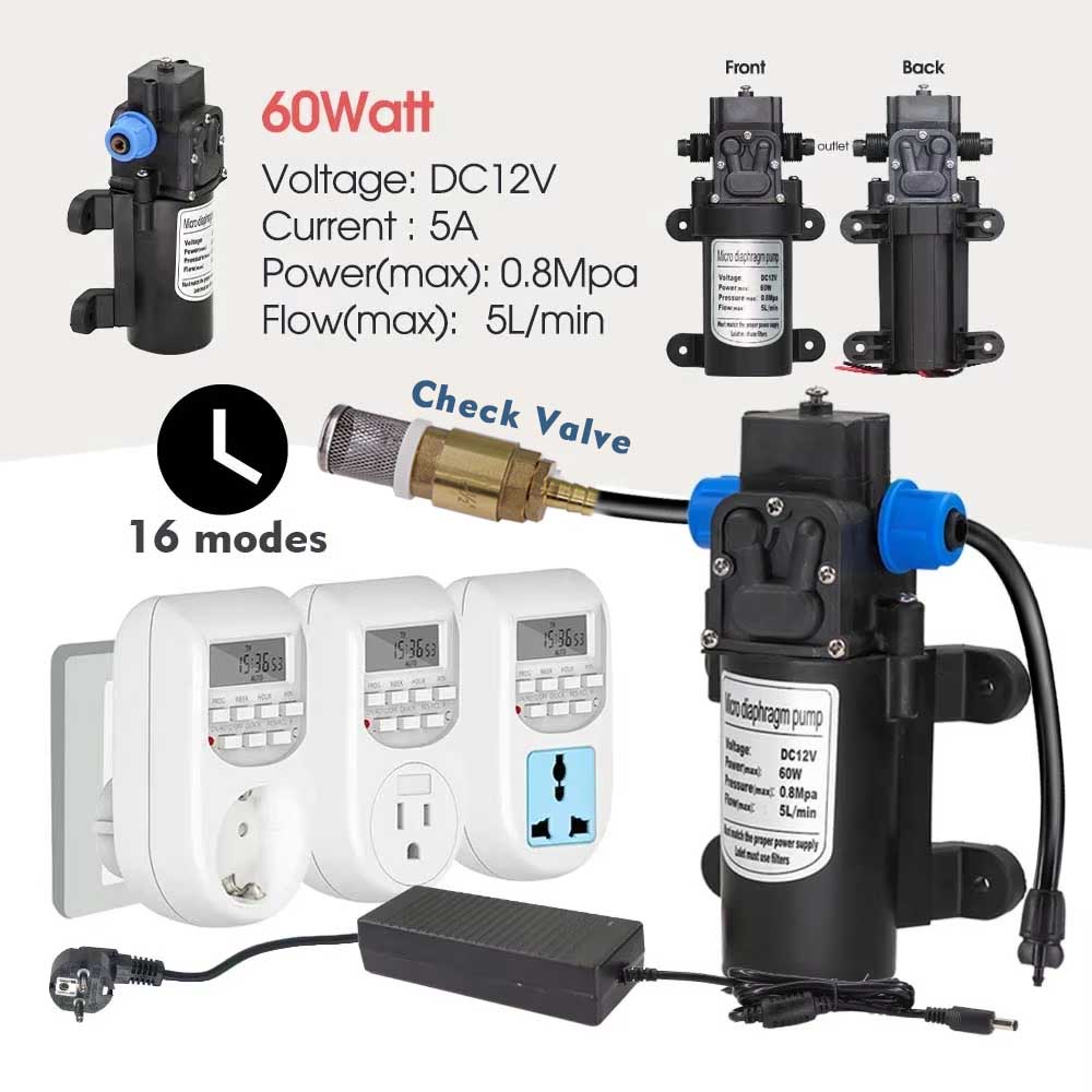 60w Self-priming Pump Misting  - Smart Garden At Home review and price