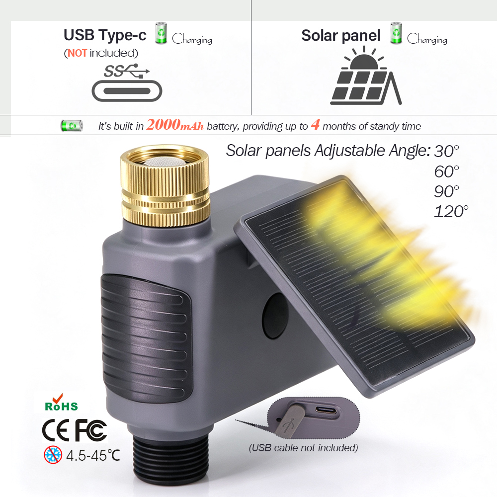 BSP/NPT Tuya Smart Solar Wifi  - Smart Garden Sphagnum Moss review and price