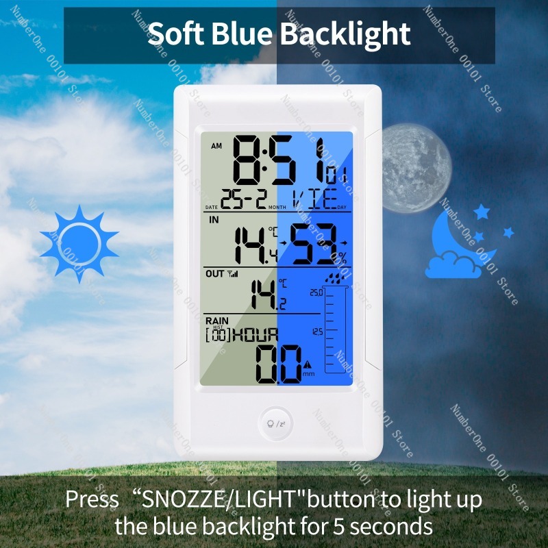 Wireless Weather Station with  - Rain Gauge Digital review and price