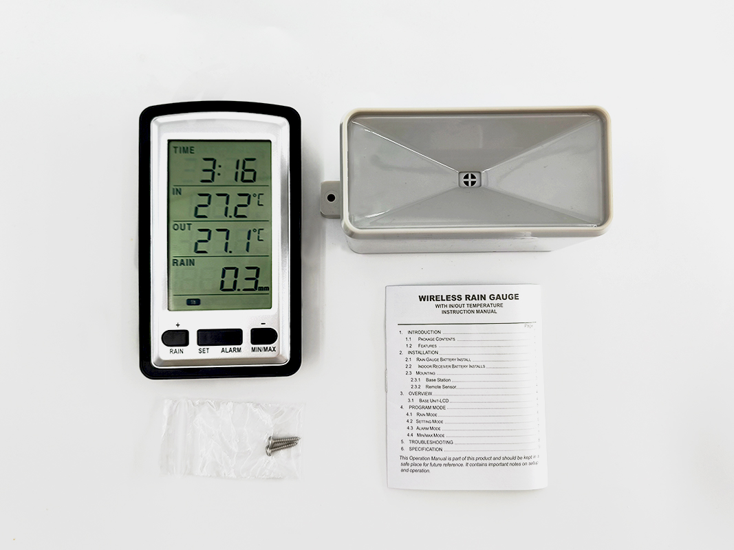 MISOL 1 UNIT of Wireless Rain  - Rain Gauge Digital review and price