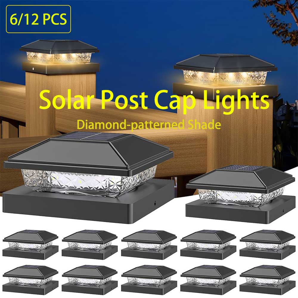 6/12X Outdoor Solar Post Cap L - Smart Garden Smart Fence review and price