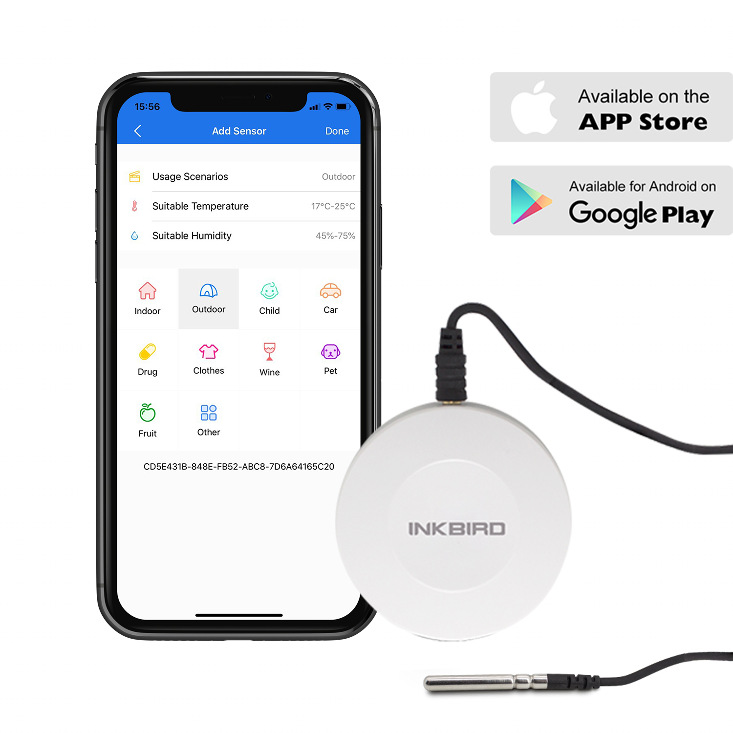 INKBIRD Pocket-Sized Sensor Bl - Rain Gauge Digital review and price