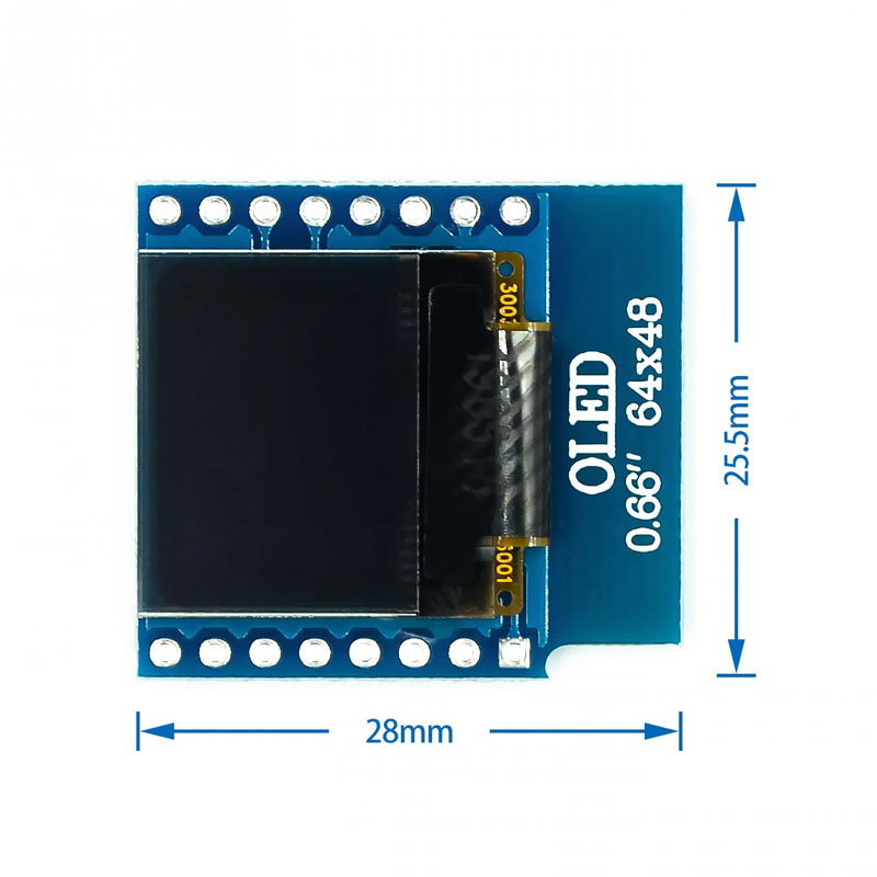 0.66 Inch OLED LED LCD Display - Smart Garden Esp32 review and price