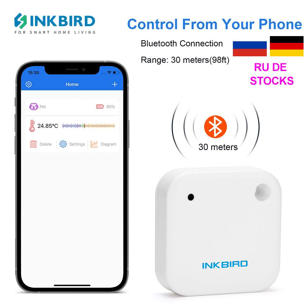 INKBIRD IBS-TH2 Bluetooth Magn - Rain Gauge Digital review and price