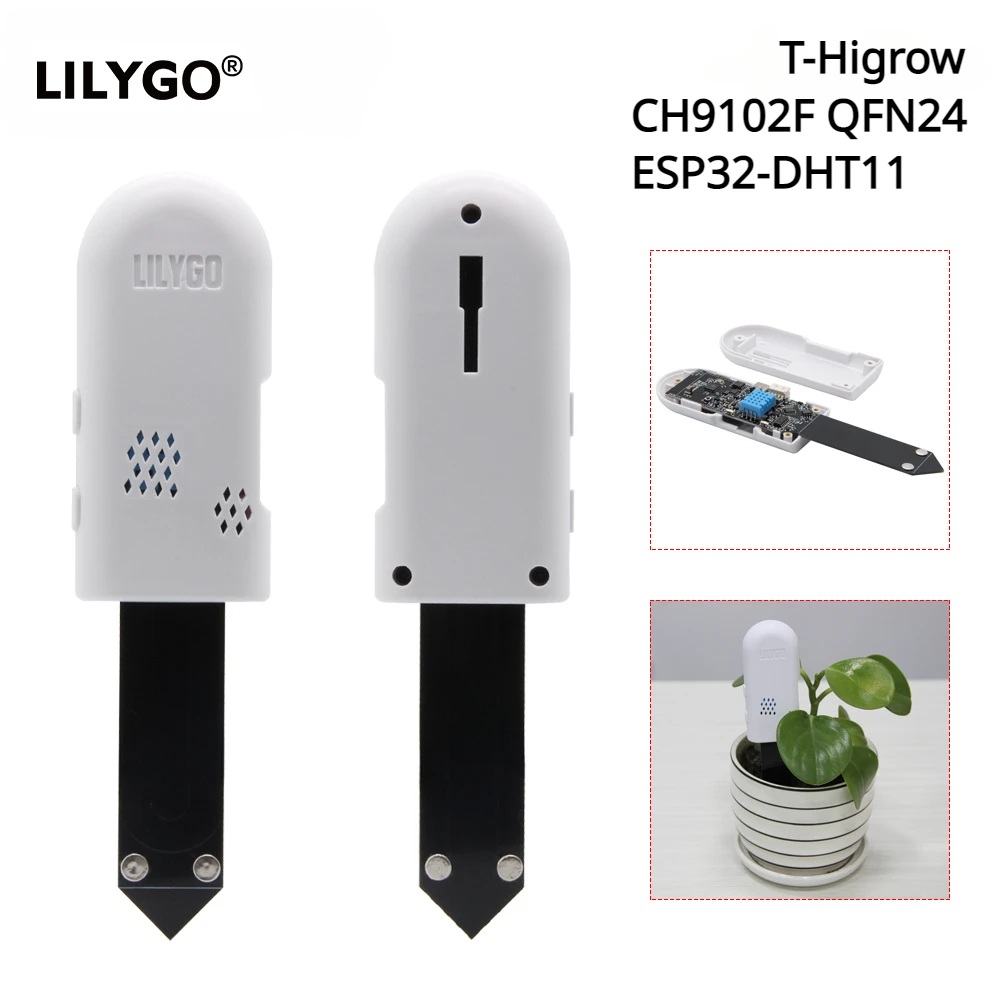 LILYGO® T-Higrow ESP32 Soil Te - Smart Garden Esp32 review and price