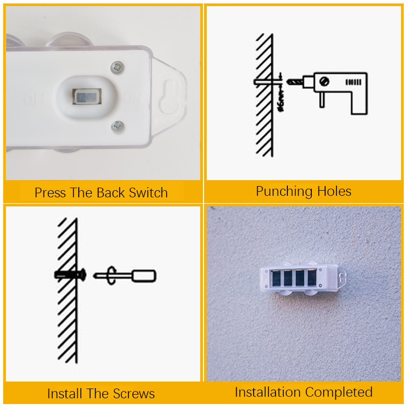 Pop 4Pcs Solar Wall Lights Wit - Smart Garden Smart Fence review and price